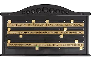 Abaodam Tableau de score de billard 