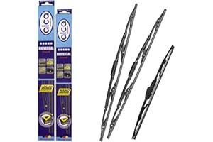 Fits Nissan Juke 2010-2017 Alca Germany Universal Windscreen Wiper Blades 22"14"12" Front Rear Hook Type AU2214H12ARC