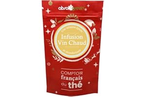 ABSOLUGREEN Infusion Vin Chaud - Comptoir Français du Thé - Infusion épicée - Infusion De Noël - Maison Française - Infusion en vrac