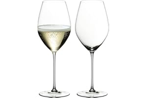 RIEDEL Veritas Calici da champagne, set di 2, Clear, 2 pezzi