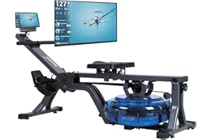 Skandika vogatore ad acqua Nemo Compact, vogatore ad acqua con resistenza all'acqua regolabile, costruzione a doppio scorrimento, porta tablet