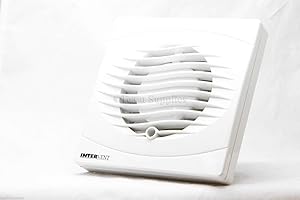 Manrose Extractor Fan White 100MM 4" Timer Model Bathrooms & Toilets