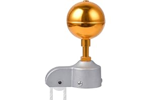 SONGERDUO Flag Pole Hardware Parts Repair Kits,1 Flag Rope + 1 Flagpole Top Ball + 1 Cleat Hook + 2 Flagpole Hook Clamps + 1 Flagpole Truck + 2 Screws