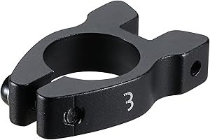 BBB Cycling Bike Seatpost Clamb Single Bolt Screw-on Seat Post Clamb for Aluminium Seatposts Roadbike, MTB and E-Bike | Black 28.6 mm CarrierClamp BSP-99