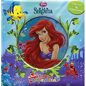 La Sirenita / The Little Mermaid: Disney Junior Mi Primer Libro De Rompecabezas / My First Puzzle Book