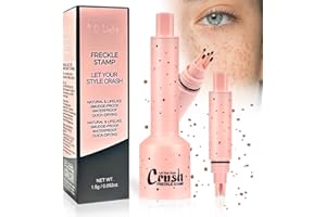 YIAE Penna per Lentiggini Finte con Effetto Sole Naturale | Freckle Maker Impermeabile e Antitraspirante | Asciugatura Rapida 6s per Pelli Sensibili | Ideale per Makeup Creativo e Festival - 1.0 Chiaro