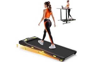 FREEPIFITNESS Walking Pad with Incline, 3 In 1 Under Desk Treadmill for Home and Office, Portable Treadmill with APP, Remote Control