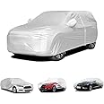 Arshayat Universal Full SUV waterproof Car Covers -Outdoor Sun UV Snow Rain Dust Protection-6 Layer premium Quality 210D Oxford Fabric-Size:540 * 200 * 180 CM