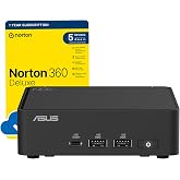ASUS NUC15 Pro Slim Kit - Intel&reg; Core&trade; 5-210H - Barebone (RAM Yok, Disc Yok) FreeDOS Mini Masa&uuml;st&uuml; PC - RNUC15CRKC500002