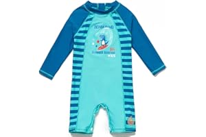 BONVERANO Traje baño bebé protección Solar UPF 50+ Cierre Cremallera