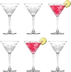 Lot De 6 Verres à Amaro Pasabahce - Verres En Verre Cl13 Pour Décoration De Table Et Apéritif - 6