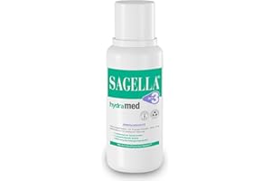 ‎SAGELLA SAGELLA hydramed: Antibakterielle Waschlotion für den Intimbereich, Intimpflege bei Entzündungen und erhöhtem Infektionsrisiko, 250 ml