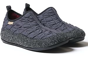 NIL-UM - Toni Pons kapcie męskie wykonane z filcu i tkaniny.