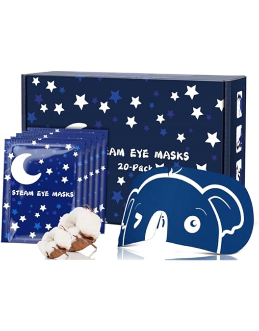 Jual Electric Steam Heated Eye Mask For Dry Eyes Light Blocking Sleeping Mask Cordless Warm Eye Compress For Eye Relief Eyemask I.1571861037