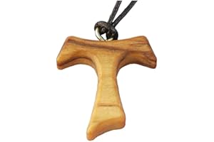 Pendant Tau Cross Olive Wood Cross 3.5 cm x 4 cm St Joseph's Catholic Giftshop on Amazon.Wooden Cross Tau. Tau