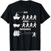 Developer Computer Science Software Engineer Programmer T-Shirt black