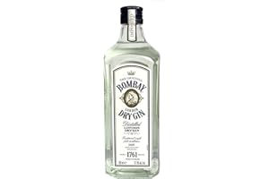 Bombay Sapphire Distilled Premium London Dry Gin, 37,5% Vol., 70 cl/700 ml, per Dampfinfusion hergestellt mit 8 handverlesenen exotischen Botanicals