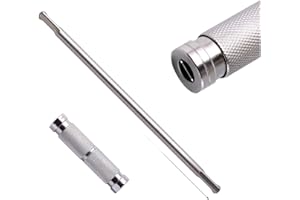 MICPOINTIK 26 cm SDS-Plus-Verlängerungsstange, Schnellwechseladapter, kompatibel mit Bohrhammer und Steinbohrer, Hartstahl und Chrom-Vanadium, gerändelte Oberfläche, Bohrhammer-Zubehör