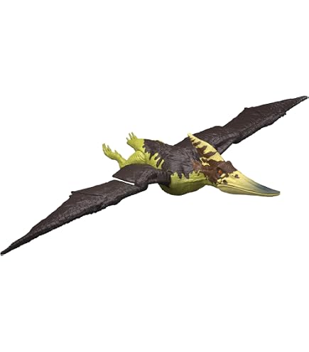 Jurassic World Rebirth – Figurine Strike Attack Tapejara – 17,8 Cm – Articulations Mobiles – Dès 4 Ans – Code QR Interactif