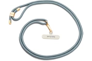 Golifyne Teal Universal Mobile Phone Chain for Hanging, Mobile Phone Strap Cord Chain for Outdoor, Travel, On the Go Mobile Phone Holder, Phone Lanyard + Glue-Free Pad for All Smartphones (without