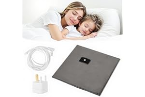 UNICHEFRY Grounding Sheet Larger Size 99x203cm Extra Large Earthing Mat with Conductive Silver Fibre Organic Cotton Grounding Bed Sheet for Enhanced Sleep, Stress Relief & Inflammation Reduction