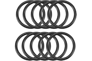 UXCELL sourcing map Nitrilo Goma Juntas Tóricas, 32mm OD 26mm ID 3mm Ancho, Métrico Sellado Junta, Paquete 10