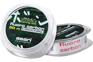 Asari - Fluoro Carbon, Color Transparente, Talla 0.240 mm