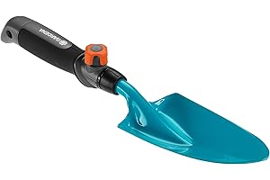 Gardena combisystem Hand Trowel: Garden spade for planting and transplanting work, 8.5 cm working width, flexible use, high-quality steel, Duroplast coating, corrosion protection (8929-20)