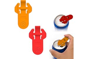 Ouvre-Boîte, Ouvre-Boîte Manuel, Ouvre-Boîte En Aluminium, Ouvre-Boîte à Pression, Protecteur De Canette De Bière, Bouchon De Soda De Couvercle De Canette, Pour Cola, Bière, Soda, Boissons, 2Pcs