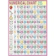 Numbers 1 - 100 Early Learning Educational Chart for Kids | 70x100 cm (Extra Large Size to attract Kids) | Non-Tearable and Waterproof | Perfect For Homeschooling, Kindergarten and Nursery Students