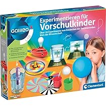 Clementoni Galileo Kit Laboratorio Glitter, Esperimenti Scientifici Per Bambini 8+, Slime E Plastilina Brillanti
