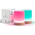 LuvLink Friendship Lamp v2 Extended WiFi Range - Simple Bluetooth Setup (Set of Two)