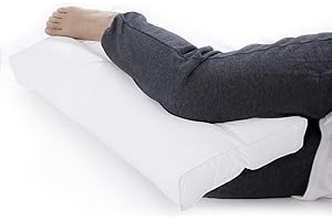 BALAPET Kniekissen für Seitenschläfer, atmungsaktiver Bezug aus 100% Baumwolle zwischen den Beinen für richtet die Wirbelsäule aus, stützendes Beinkissen für Schwangerschaft, entlastet Druck, Hüfte