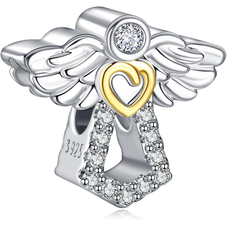 Charm Pendentif Argent 925 - Croix Bible Colombe Pour Bracelet Ou Collier - Cadeau Femme