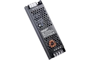 REYLAX Sterownik LED 24 V, 300 W, 12,5 A, transformator niskiego napięcia 240 V na 24 V DC, wąski zasilacz LED, transformator LED o stałym napięciu do taśm LED 24 V, lamp LED do szafek LED, opraw typu downlight