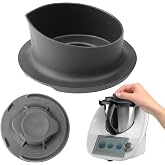 Cup for Thermomix Dishwasher Safe, Measuring Cup for TM5 Food Grade, Measuring Cup Lid for TM6 Removable with Scale of 50 ml+