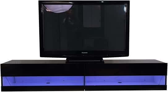 Homcom® TV Lowboard LED Fernsehtisch TV Board Fernsehschrank mit