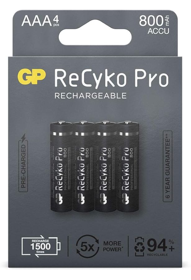 GP Baterías Recyko Recargables C2 | Precio Guatemala | Kemik