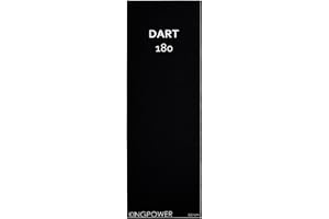 Kingpower Paillet de Fléchettes Tapis de Fléchettes Tournoi Fléchettes Dart 237x80 cm