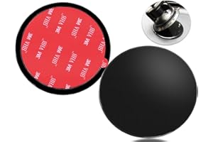 AYWFEY 2Pezzi Dischi Adesivi Cruscotto da 80 mm, Ventosa Universale Adatta a Tutti i Navigatori Satellitari, per Supporto a Ventosa Telefonico GPS Magellan per Navigatore Satellitare e Dash Cam