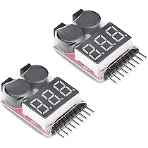 1-8S Lipo/Li-ion/Fe RC Helicopter Airplane Boat Etc Battery Voltage 2 - Foto 10