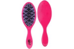 WET BRUSH WetBrush Thick Hair Detangler with Unique Cluster Patterns of Soft Intelliflex Bristles to Gently Separate the Thickest of Hair with Ease, Pink