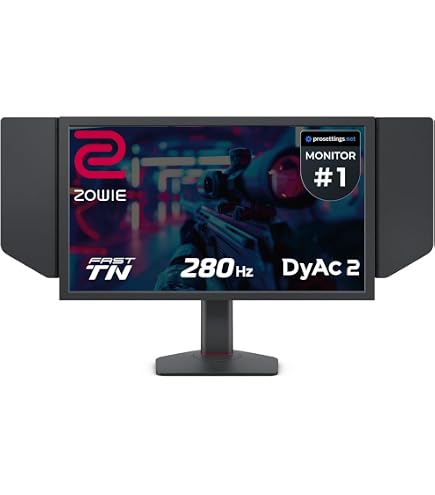 BenQ Zowie XL2566X+ | 24.1 | Fast TN 400Hz Gaming Monitor for