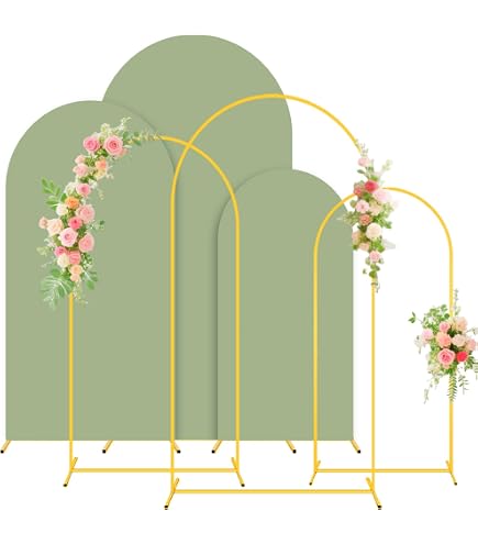 2 x 2 in etallo per atrionio, arco per palloncini, quadrato dorato 2 x 2 in etallo per atrionio, arco per palloncini, quadrato dorato