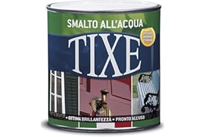 TIXE Smalto all'Acqua – Finitura Lucida e Resistente per Legno e Metallo, VERDE SMERALDO OPACO 500 ML