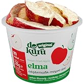 Dokuru Original Elma Atıştırmalık Meyve Cipsi - Dondurularak Kurutulmuş Elma - 25 gr