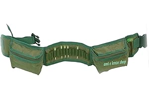GLOBE FISHING cartuccera per carabina cartucciera in cordura con marsupio caccia cinturone cal.30-06 308