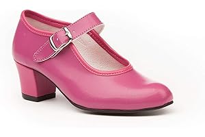 ANGELITOS Zapatos Flamenca para Niña y Mujer, Mod. 302, Calzado Made in Spain