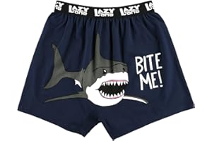 Lazy One Funny Animal Boxers, Novelty Boxer Shorts, Humorous Underwear, Gag Gifts for Men, Farm Designs