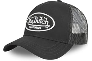 Von Dutch Gorra Hombre y Mujer Ajustable, Gorra Trucker, Duradero, Todas las Estaciones y Suave